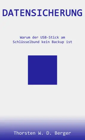 Cover: Datensicherung